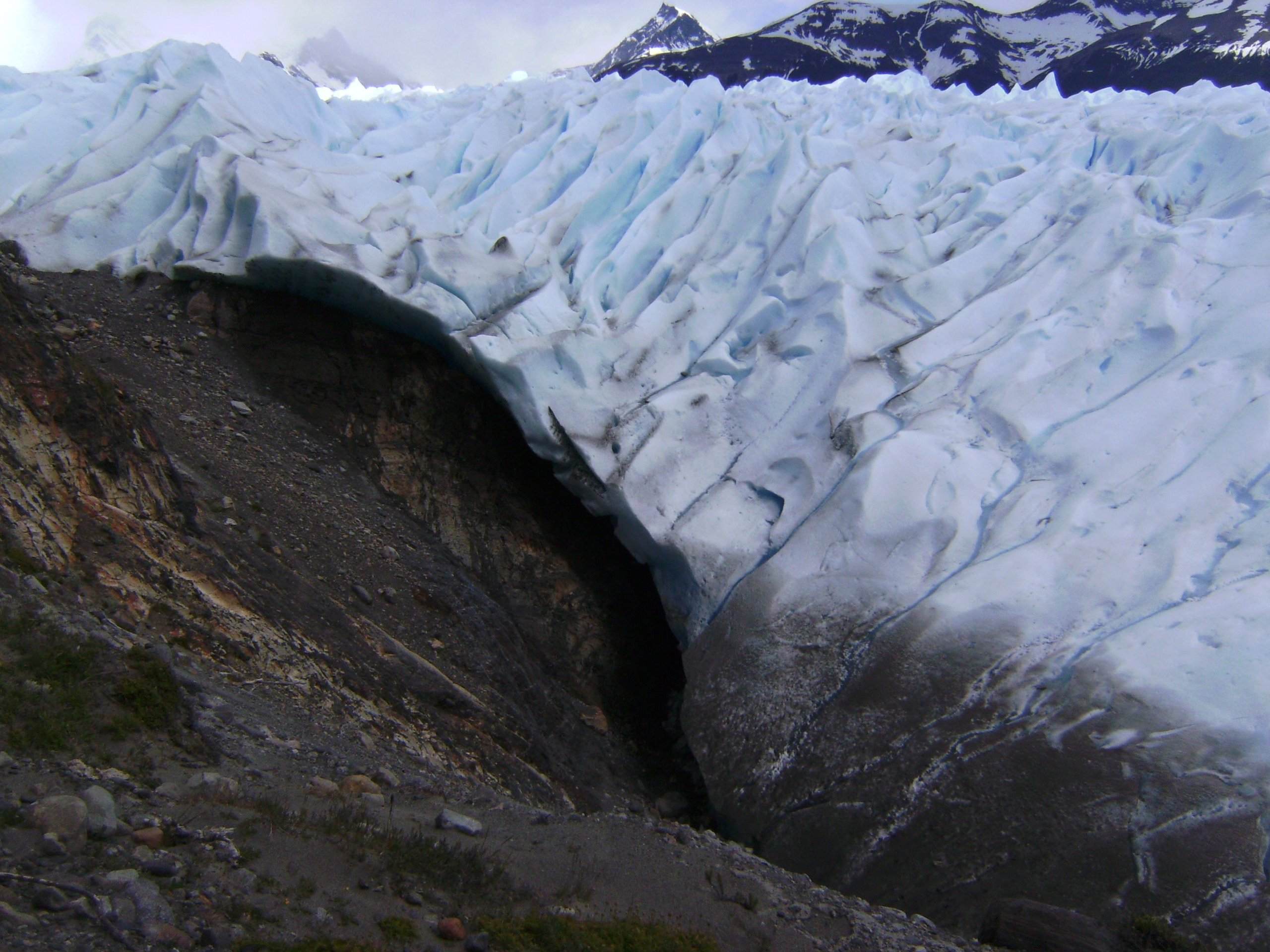 Bordes del glaciar Perito Moreno. Noviembre de 2015.