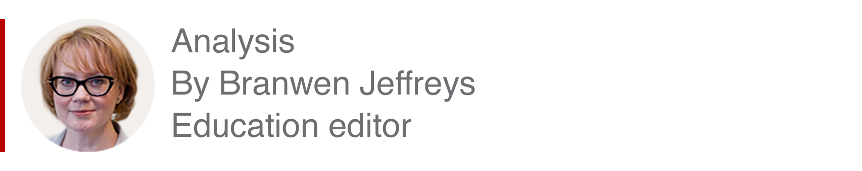 Analysis box by Branwen Jeffreys, education editor