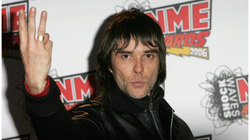 Ян Браун на церемонии вручения наград NME Awards в 2006 году