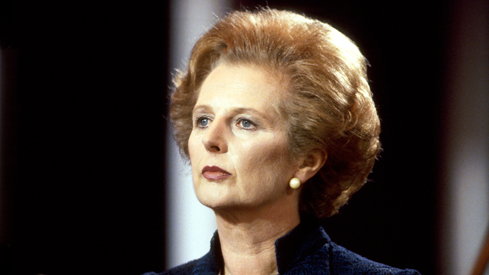 Margaret Thatcher en 1981