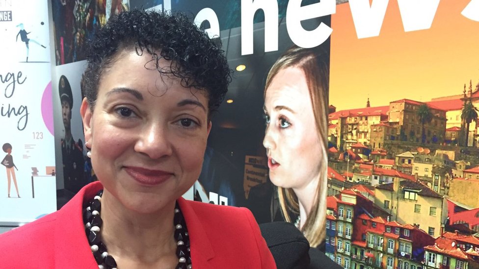 "En el mundo de la tecnología siempre habrá obstáculos, por ejemplo, de discriminación inconsciente. Hay que perseverar", dice Shellye Archambeau. (Foto: Patricia Sulbarán) Shellye Archambeau, directora ejecutiva de MetricStream Inc. (Foto: Patricia Sulbarán)