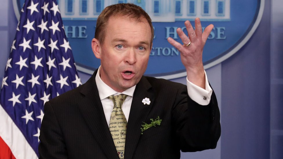 Mick Mulvaney pasó de formar parte del Freedom Caucus a ser director de Presupuesto de la Casa Blanca. Mick Mulvaney