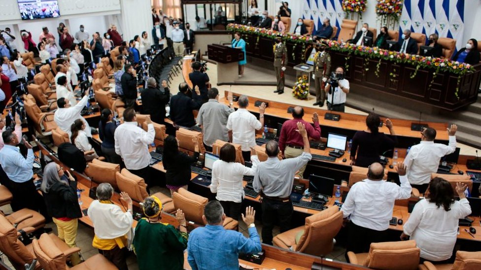 Asamblea de Nicaragua toma posesión el 9 de enero