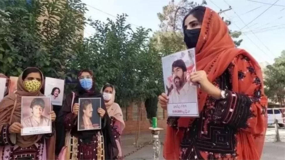 لاپتہ افراد کے لواحقین