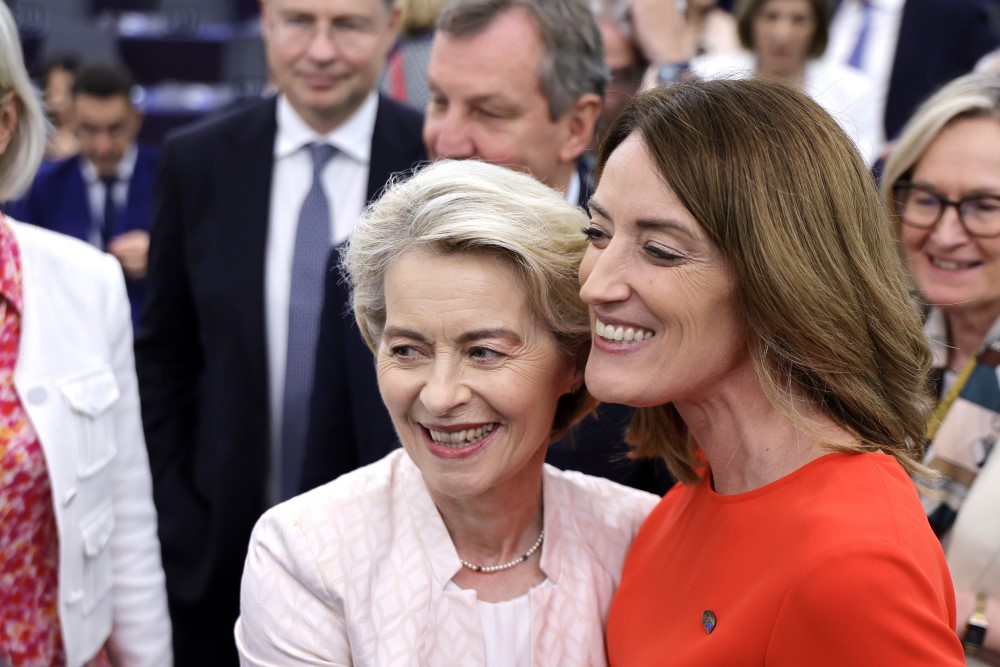 Ursula fon der Lajen i Roberta Metsola