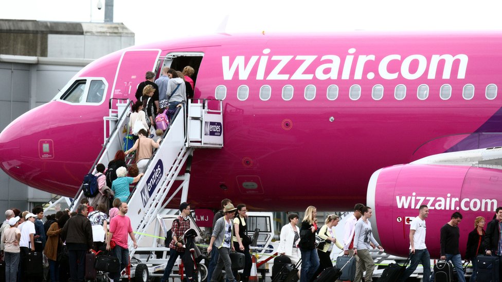 Самолет Wizz Air