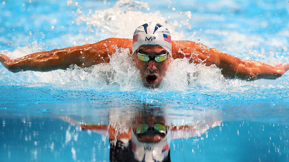 Michael Phelps es el deportista olímpico más laureado de la historia con 28 medallas.