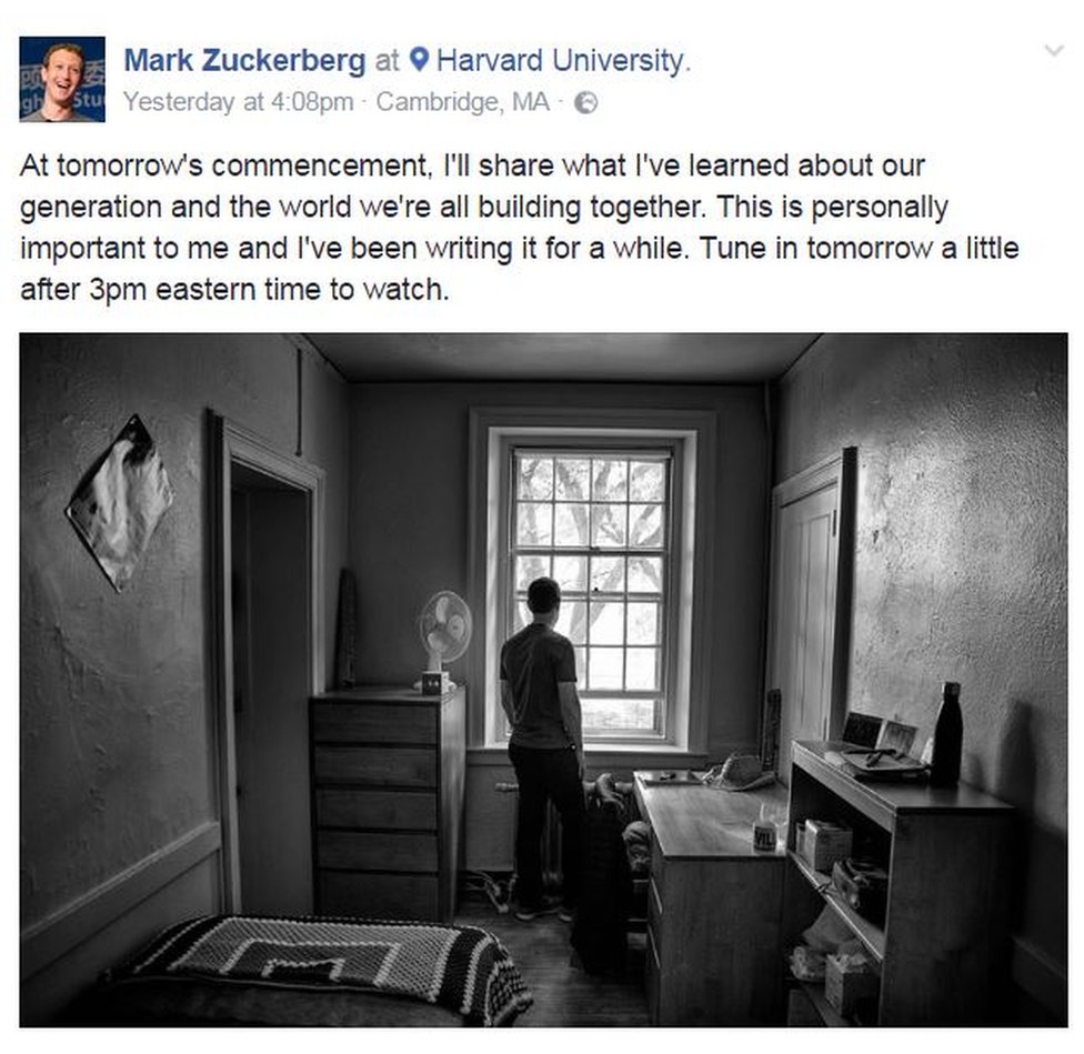 Mark Zuckerberg Gets Honorary Harvard Degree After Dropping Out Bbc News