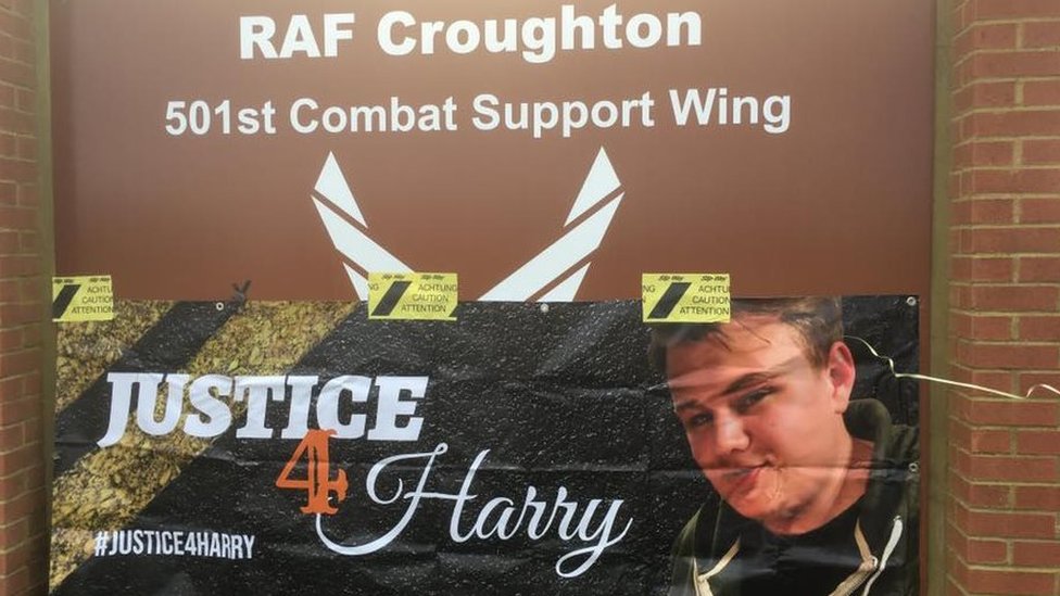 RAF Croughton протеста