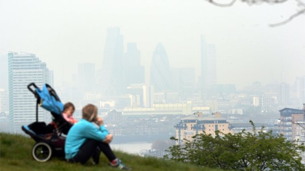 Загрязнение в Лондоне