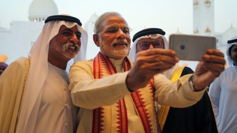 PM Narendra Modi Emplanes for United Arab Emirates After