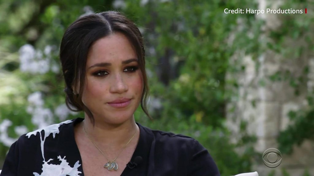 Oprah interview: Meghan 'didn't want to be alive anymore'