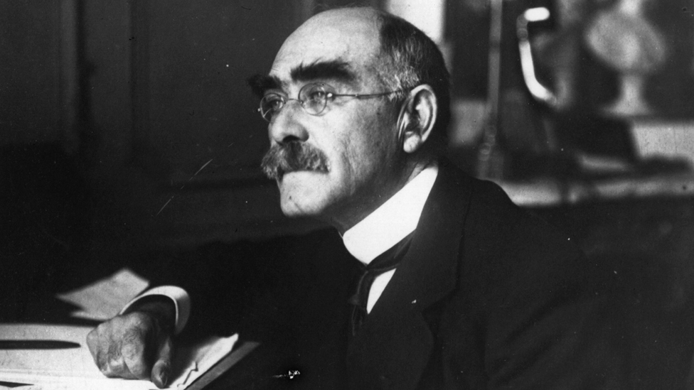 Rudyard Kipling, photographed in 1910