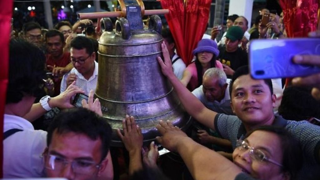 US returns looted bells to Philippines after 117 years
