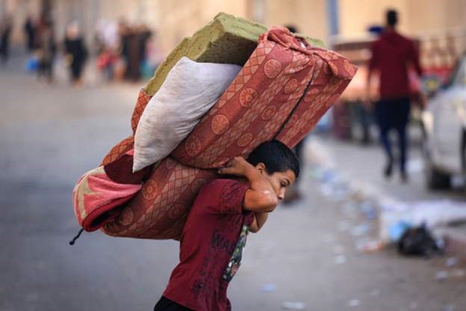 Palestina, warga Gaza bersiap untuk meninggalkan wilayah bagian utara.