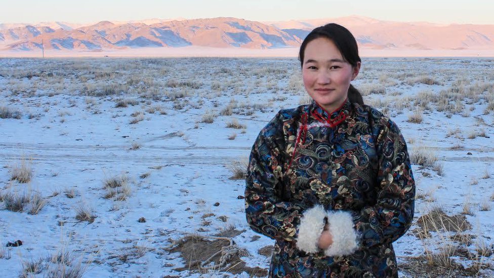 Bayarmaa Chuluunbat has been creating awareness among herders about the importance of snow leopards in local ecosystems