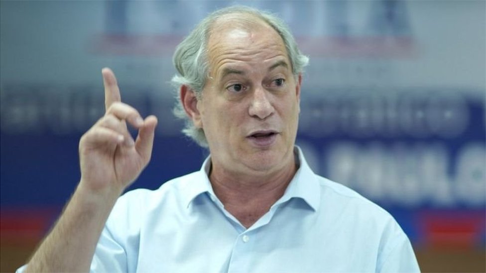 O candidato do PDT à Presidência Ciro Gomes, derrotado no primeiro turno da eleição