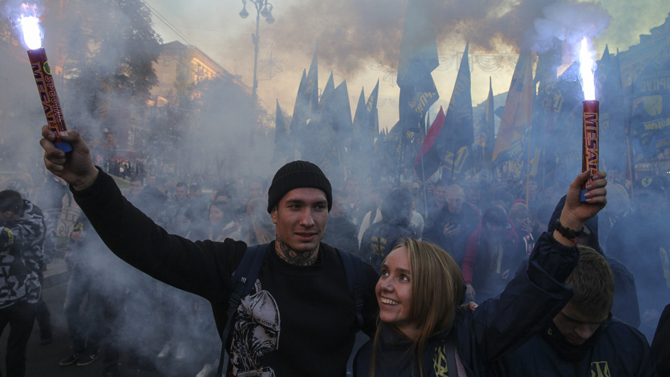 Miting nacionalista u Kijevu