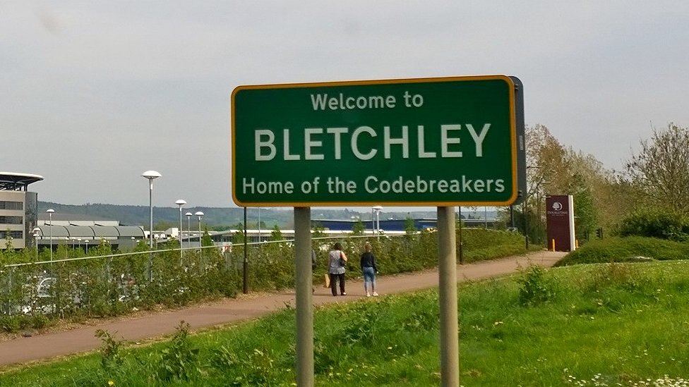 Добро пожаловать в знак Блетчли