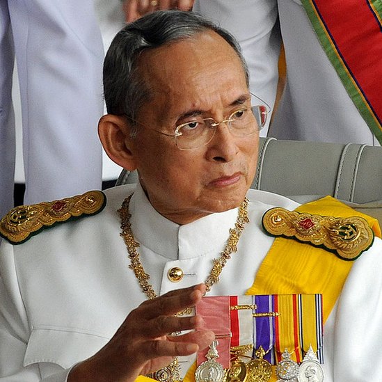 Rey Bhumibol Adulyadej de Tailandia