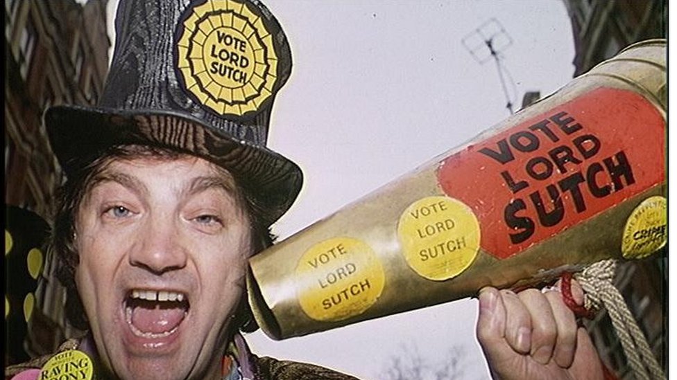 Forty years of Monster Raving Loony wannabe MPs - BBC News