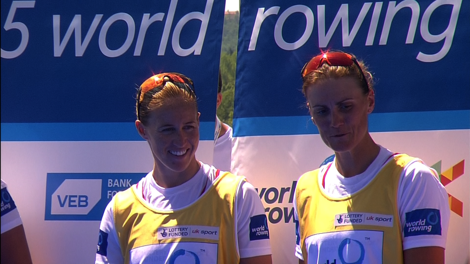 Glover and Stanning win gold at World Cup in Italy