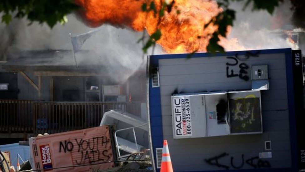 مظاهرات في أمريكا