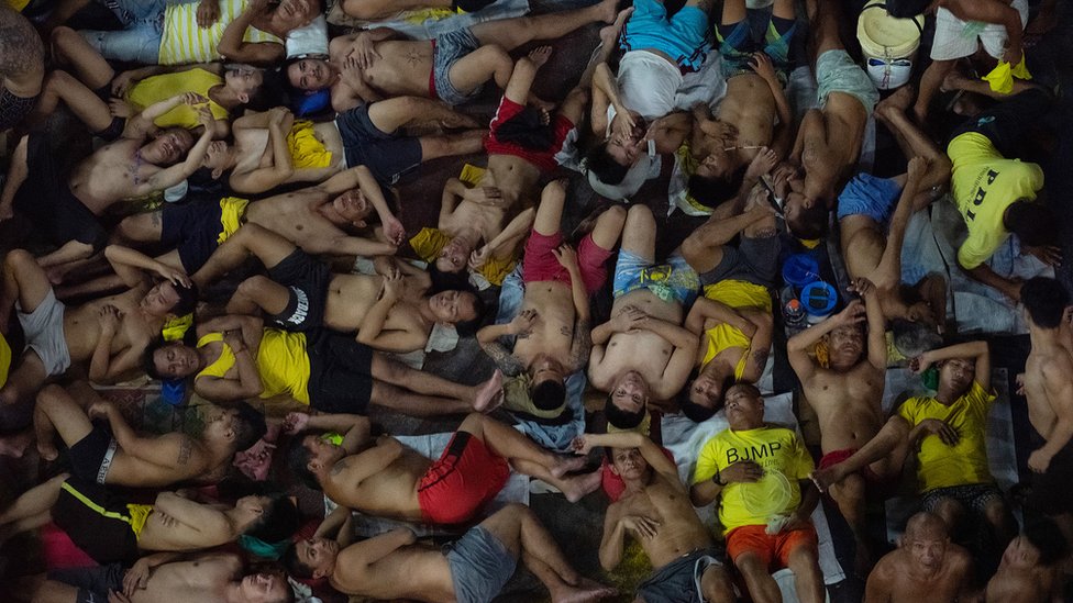 presídio lotado em Quezon City