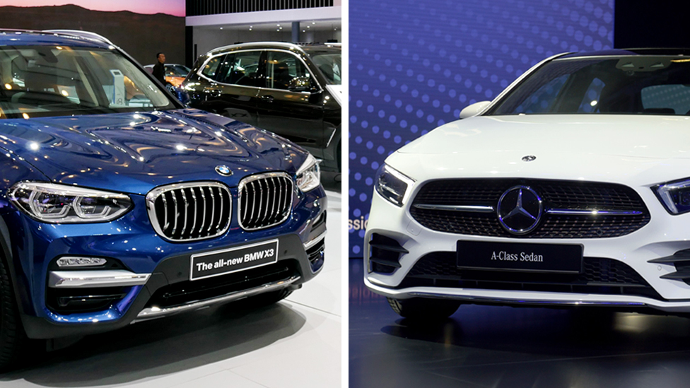 BMW y Mercedes