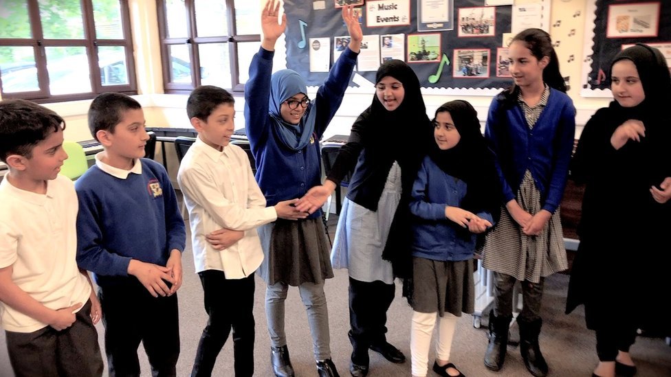 How a school in Bradford is beating the odds with music BBC News