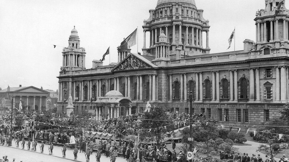 Belfast City Hall, June 1921