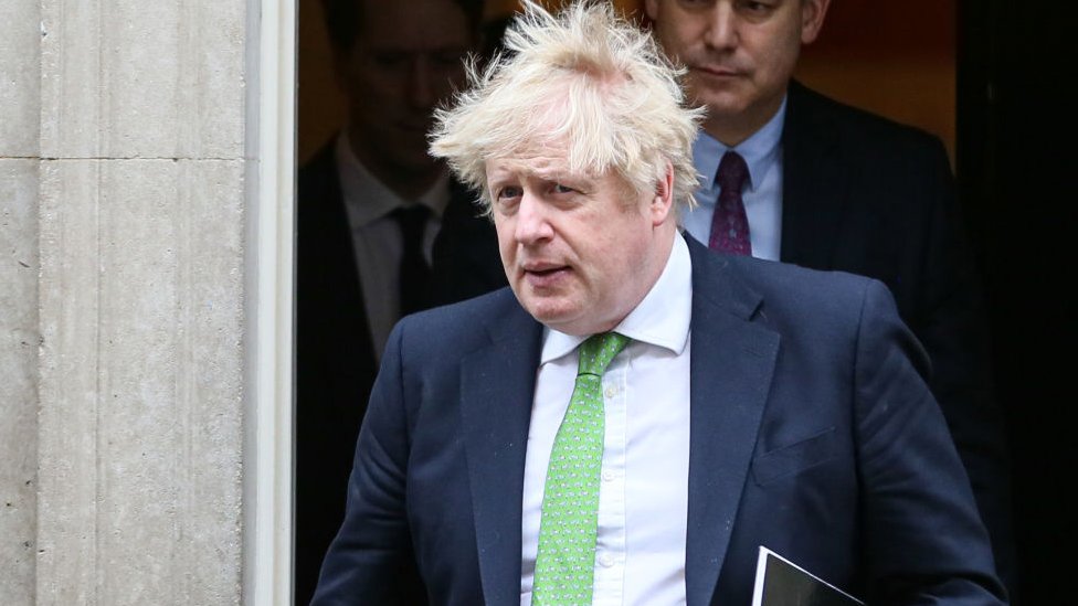 Boris Johnson, Prime Minister of the United Kingdom.
