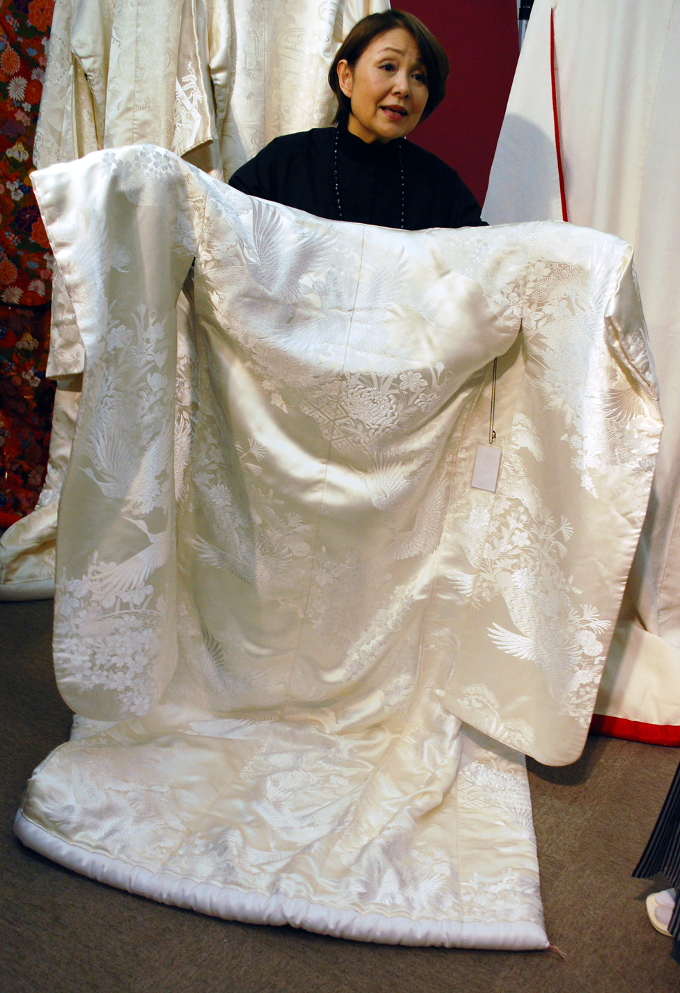 Свадебное фото кимоно