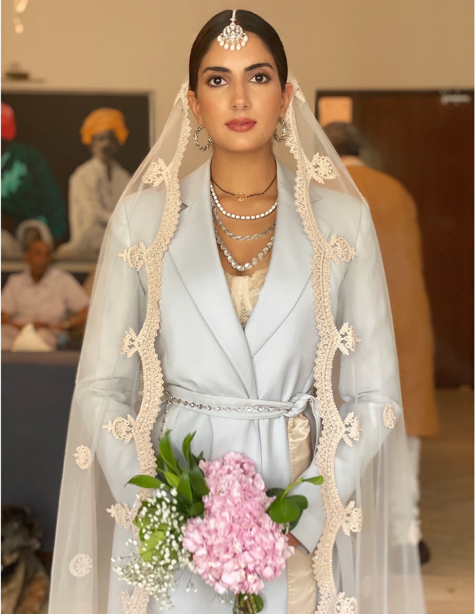 The Indian Bride Who Wore A Pantsuit To Her Wedding c News