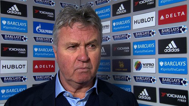 Chelsea interim boss Gus Hiddink