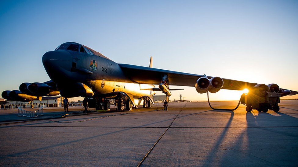 Un B-52H Stratofortress, California, 2020