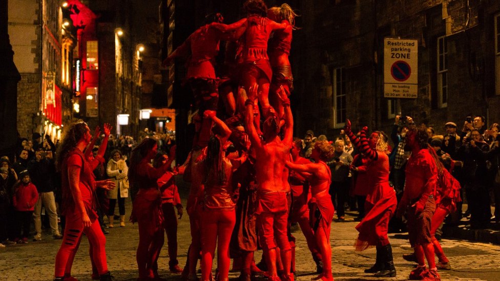 In pictures Revellers celebrate Samhuinn Fire Festival BBC News