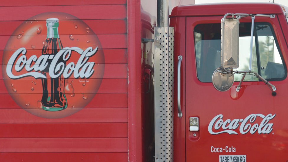 Camión de Coca Cola