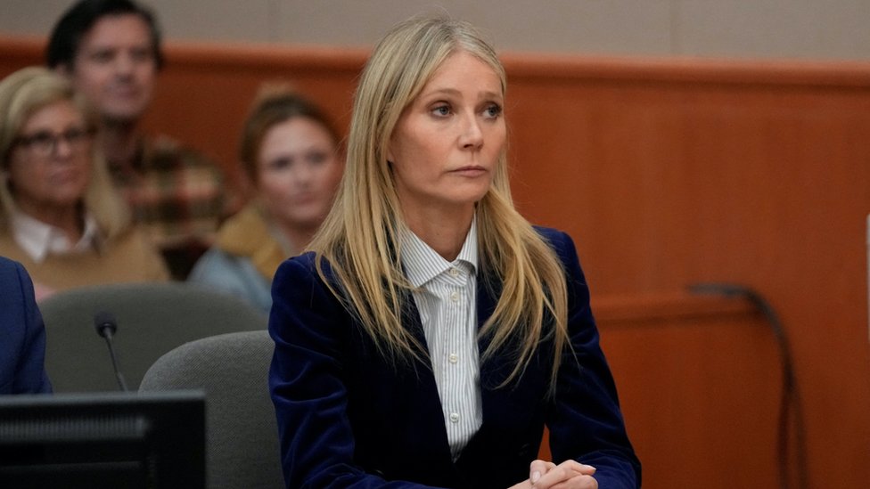 Gwyneth Paltrow awarded $1 and cleared of fault over ski crash