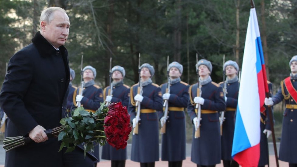 Президент Путин на церемонии блокады Ленинграда, 18 янв 2020 г.