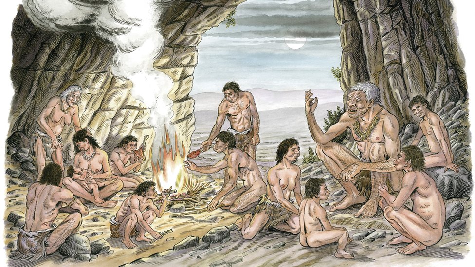 Contando historias, al calor de la hoguera. Contando historias, al calor de la hoguera.