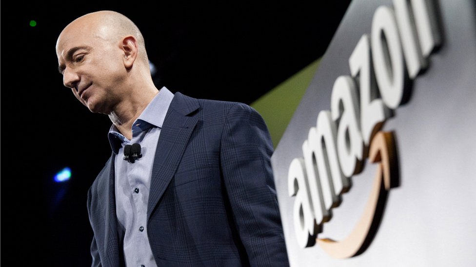 Amazon founder and CEO Jeff Bezos lives the company.