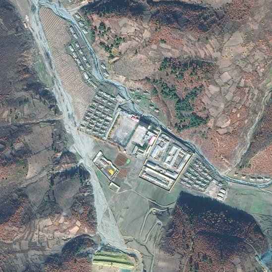 Centro de detención de Onsong, en el extremo norte de Corea del Norte