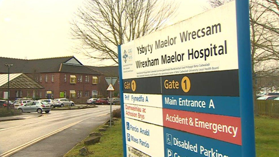 Covid Wrexham hospital stretched as cases rise rapidly