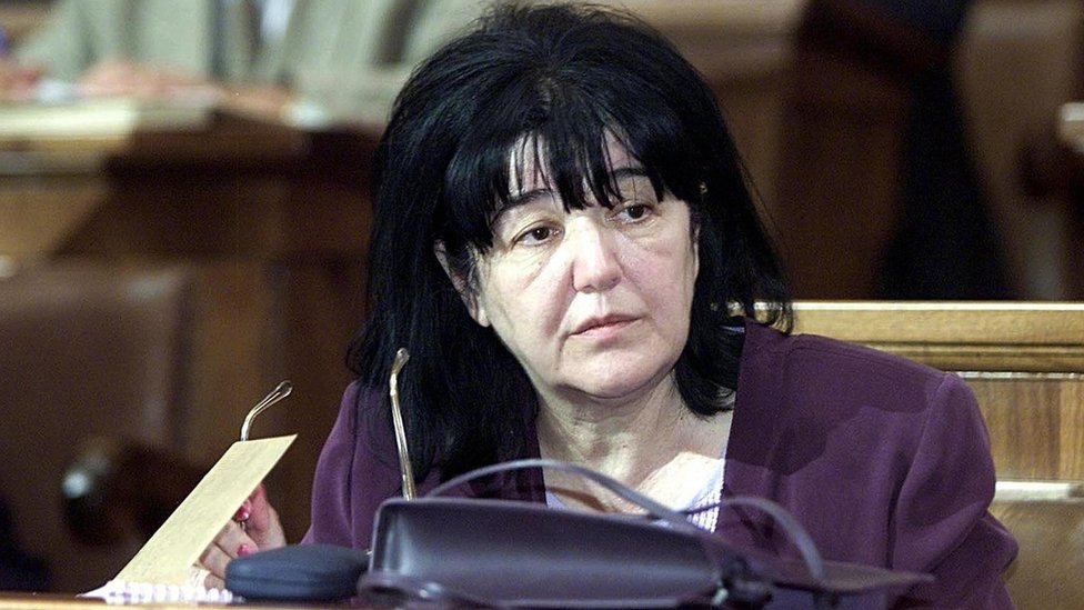 Mirjana Marković u Skupštini SRJ, 24. jul 2001.