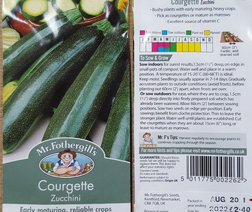 Courgette Seeds Recalled After Norfolk Growers Fall Ill c News