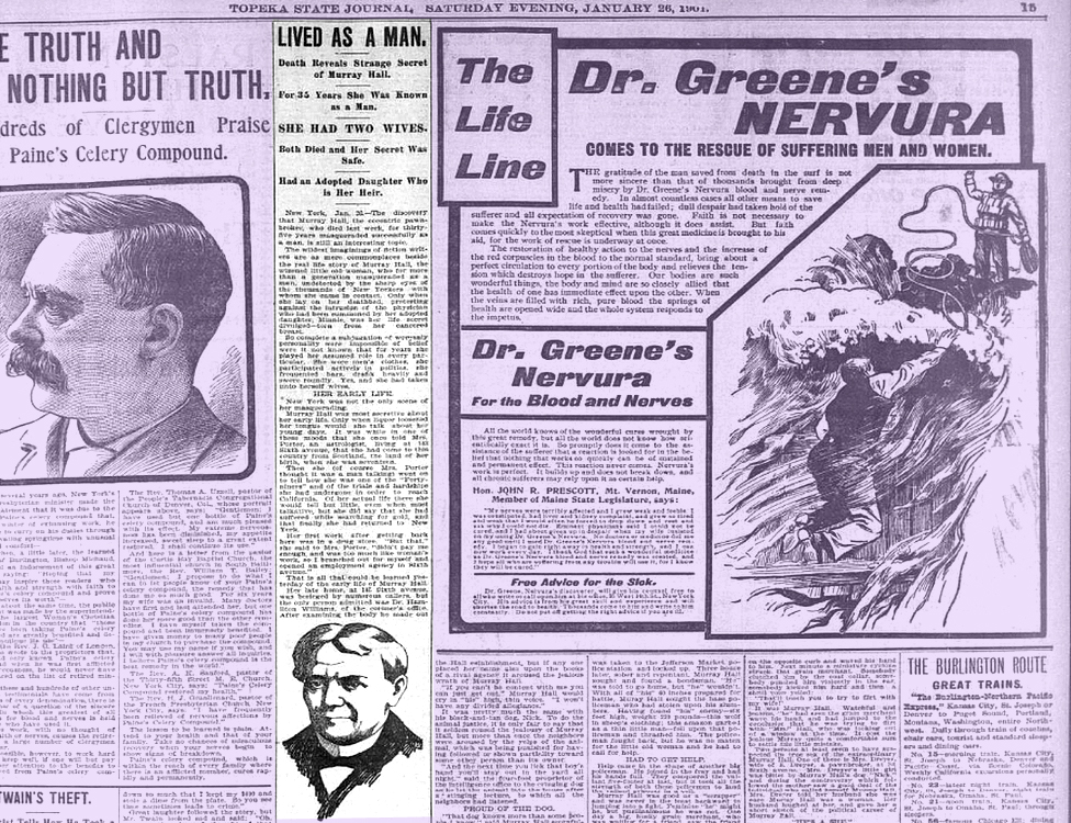 The Topeka State Journal, 26 января 1901 г., Хроники Америки: исторические американские газеты, Библиотека Конгресса