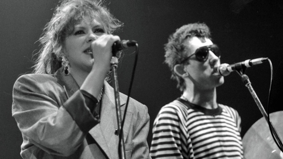 Kirsty MacColl and Shane MacGowan