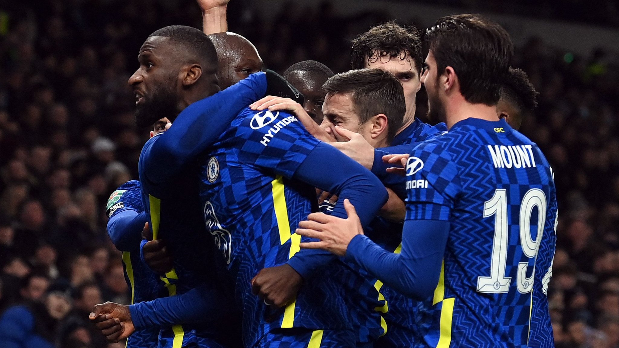 Carabao Cup semi-final second leg: Tottenham Hotspur 0-1 Chelsea (0-3 agg)