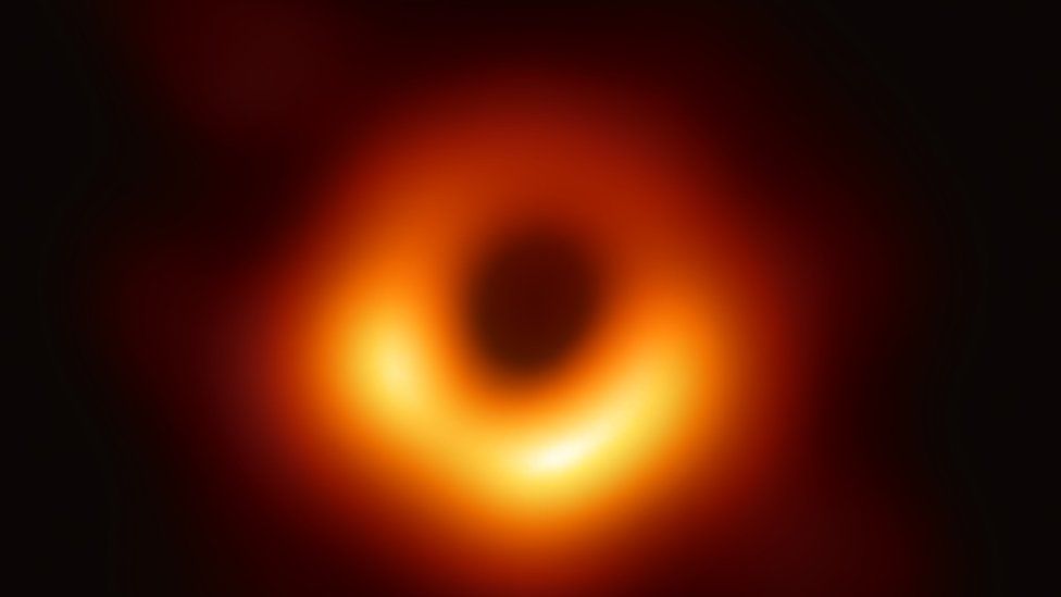 Agujero negro en la galaxia M87